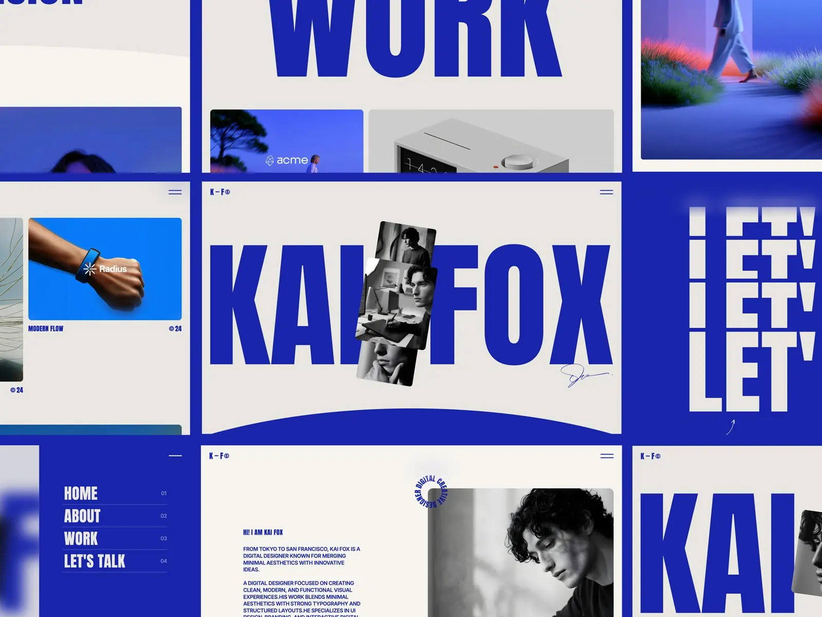 Fox X — Free Portfolio Template