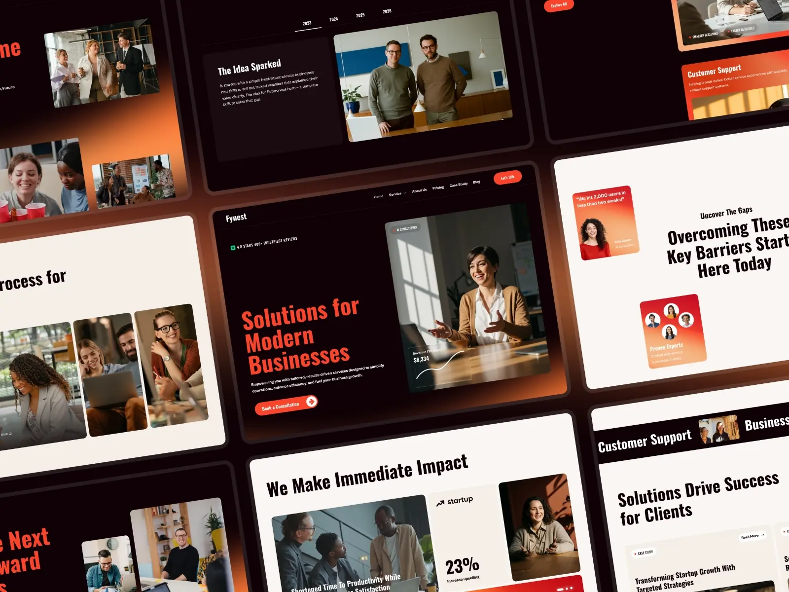 Fynest — Consulting & Technology Template