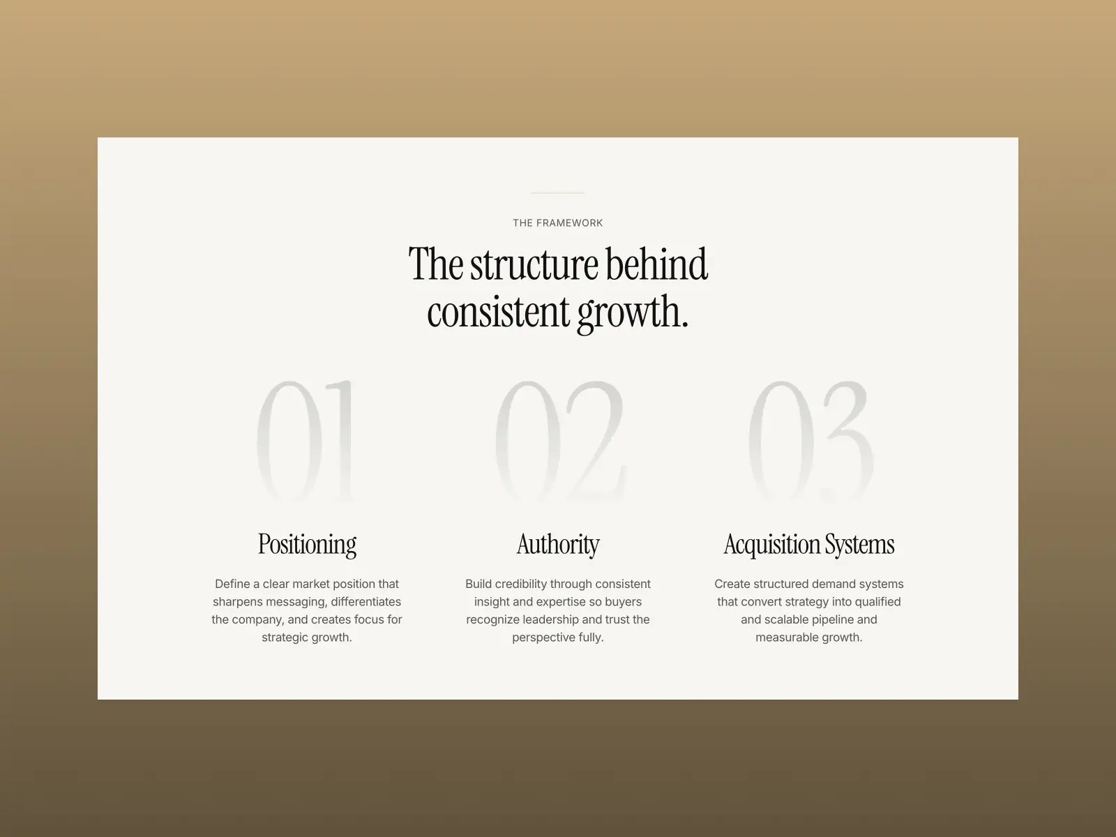 Growthcraft — Strategy & Consulting Template