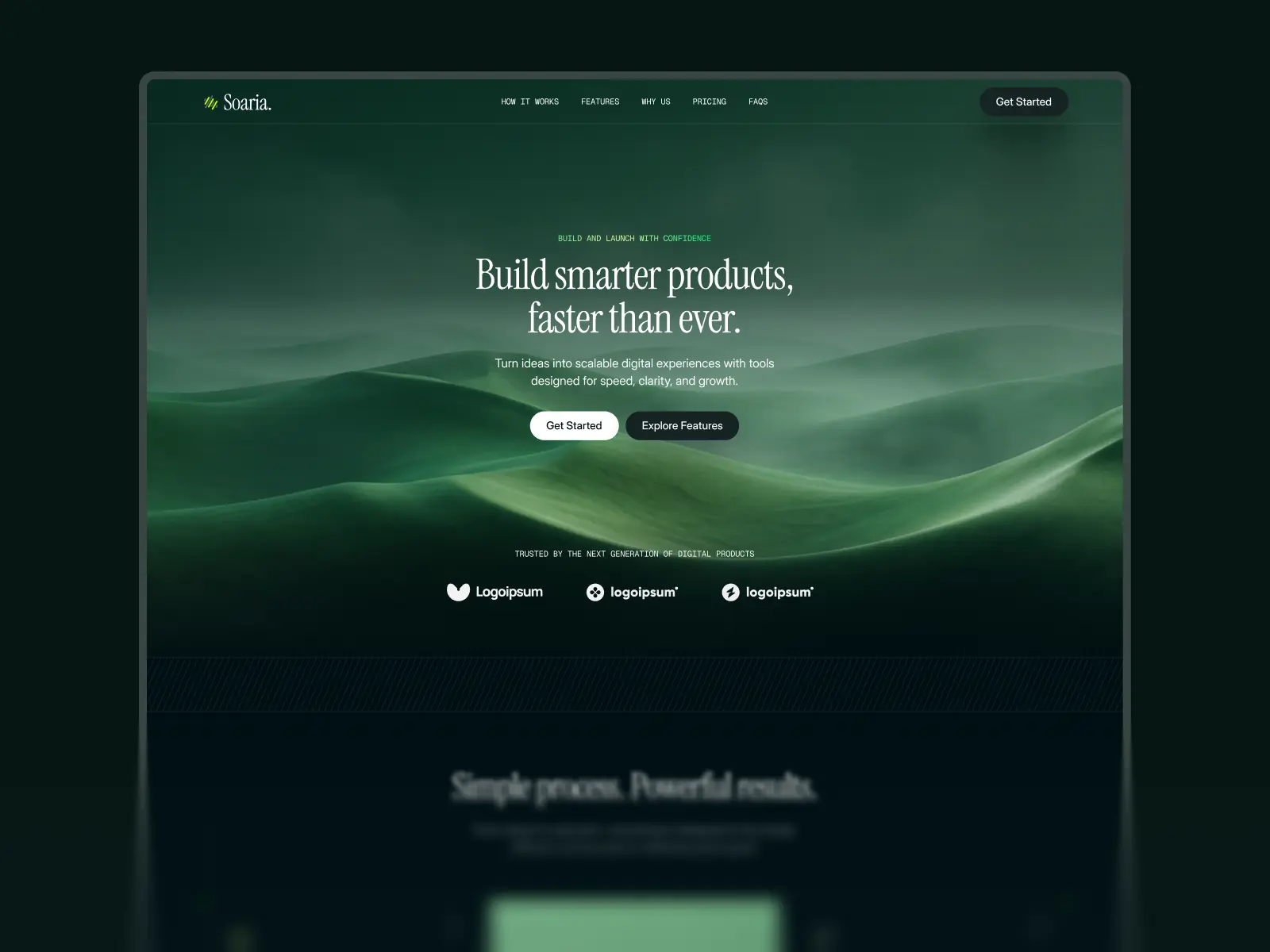 Growxia — Ai SaaS webste template — Arini Studio Framer Template