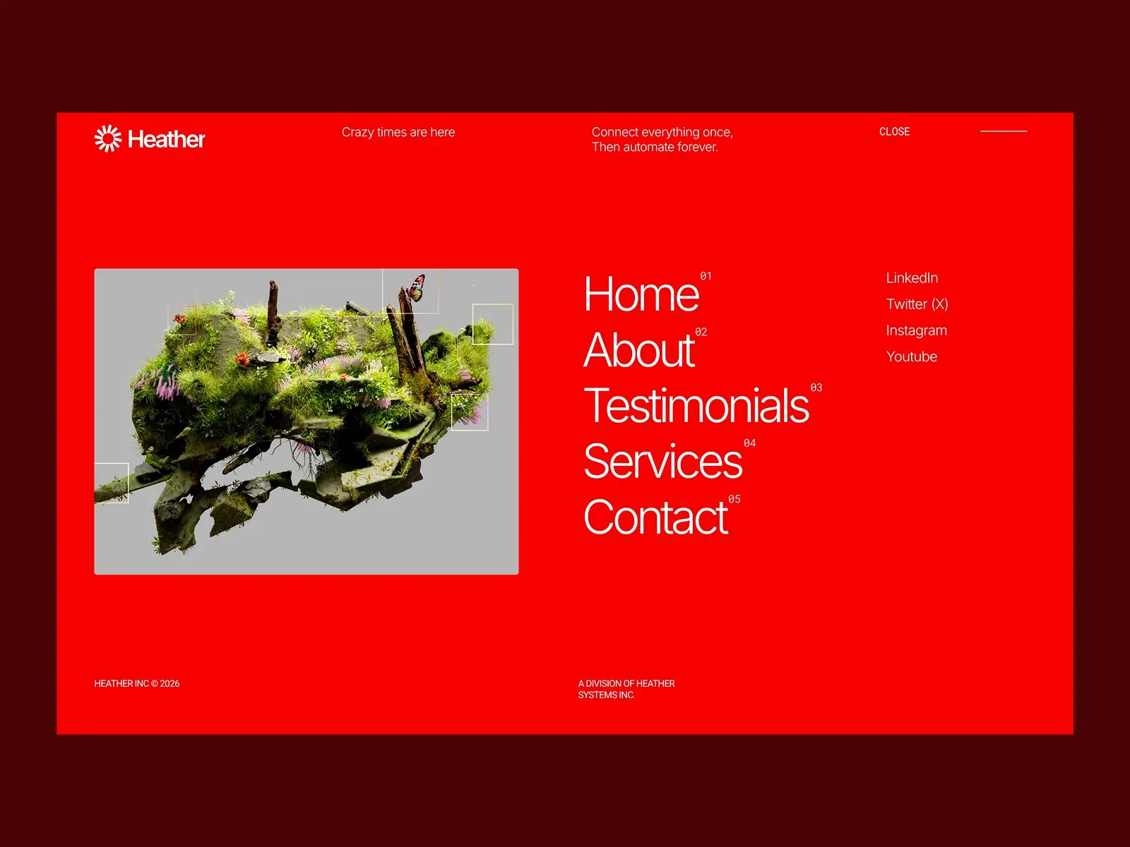 Heather — Agency & Portfolio Framer Template