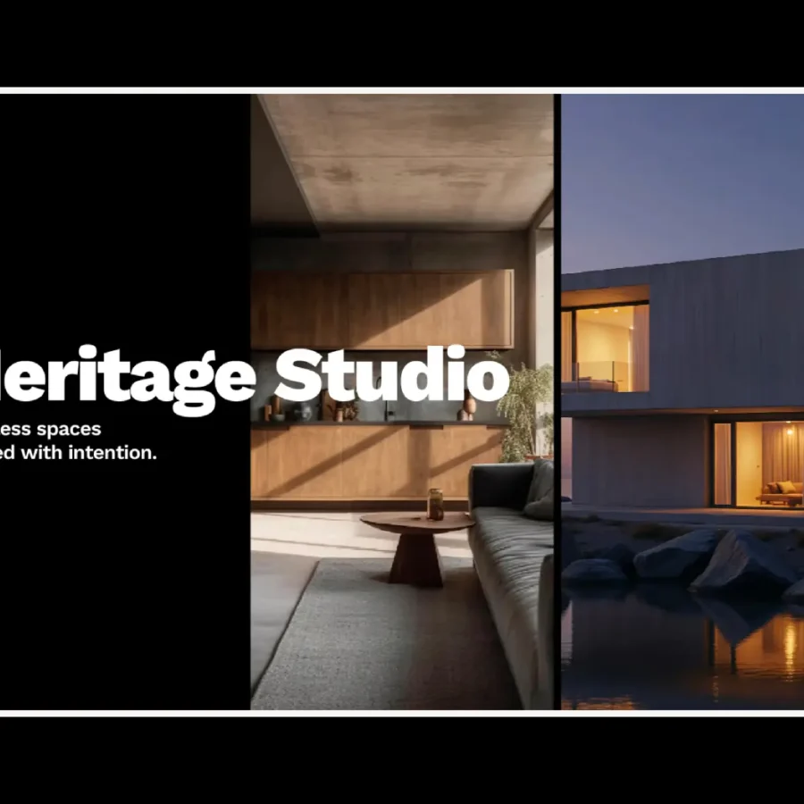 Heritage Std — Architecture Portfolio Template — Brano Mahut Framer Template