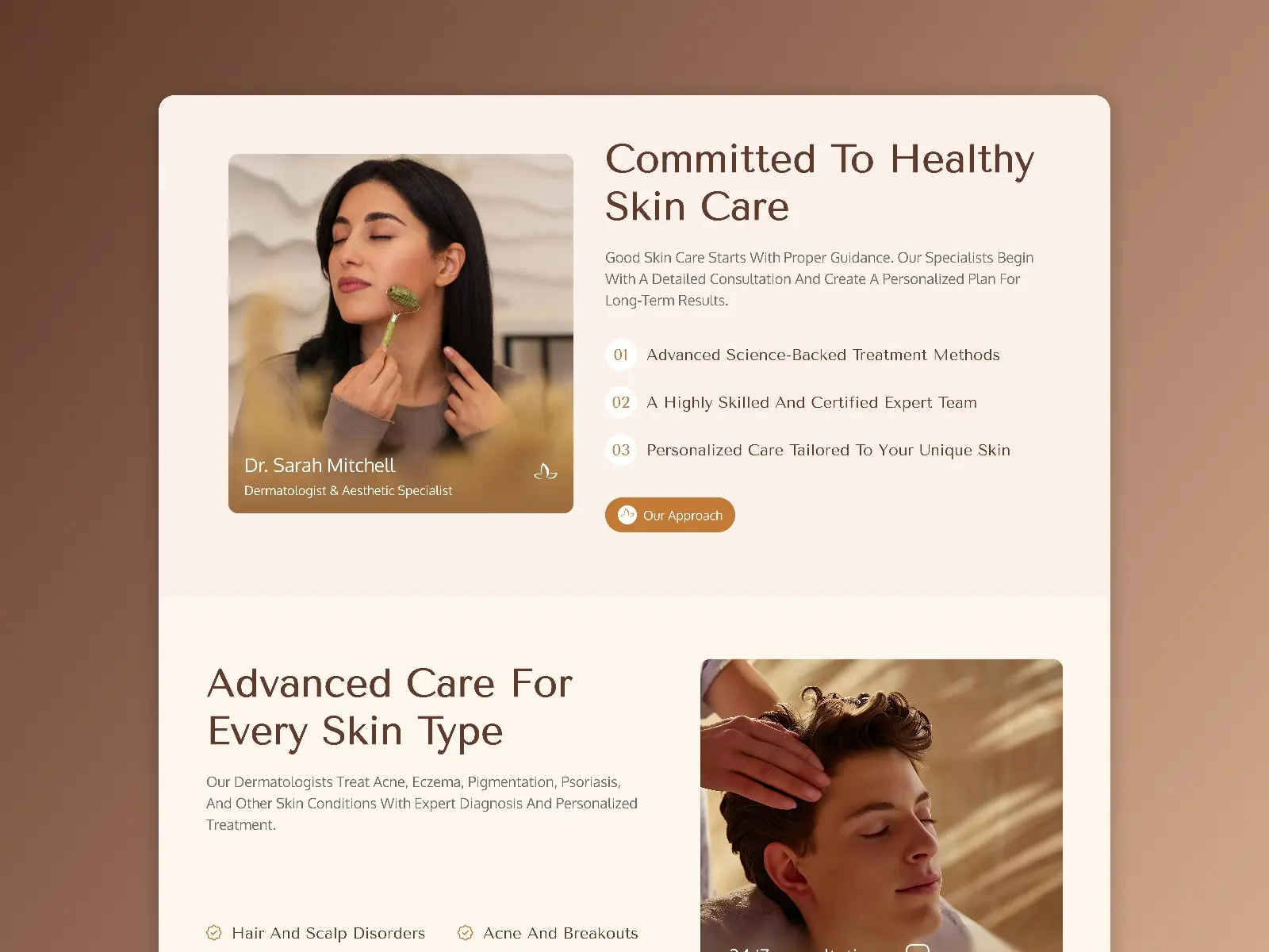 Holyspa — Skincare & Body Massage Template