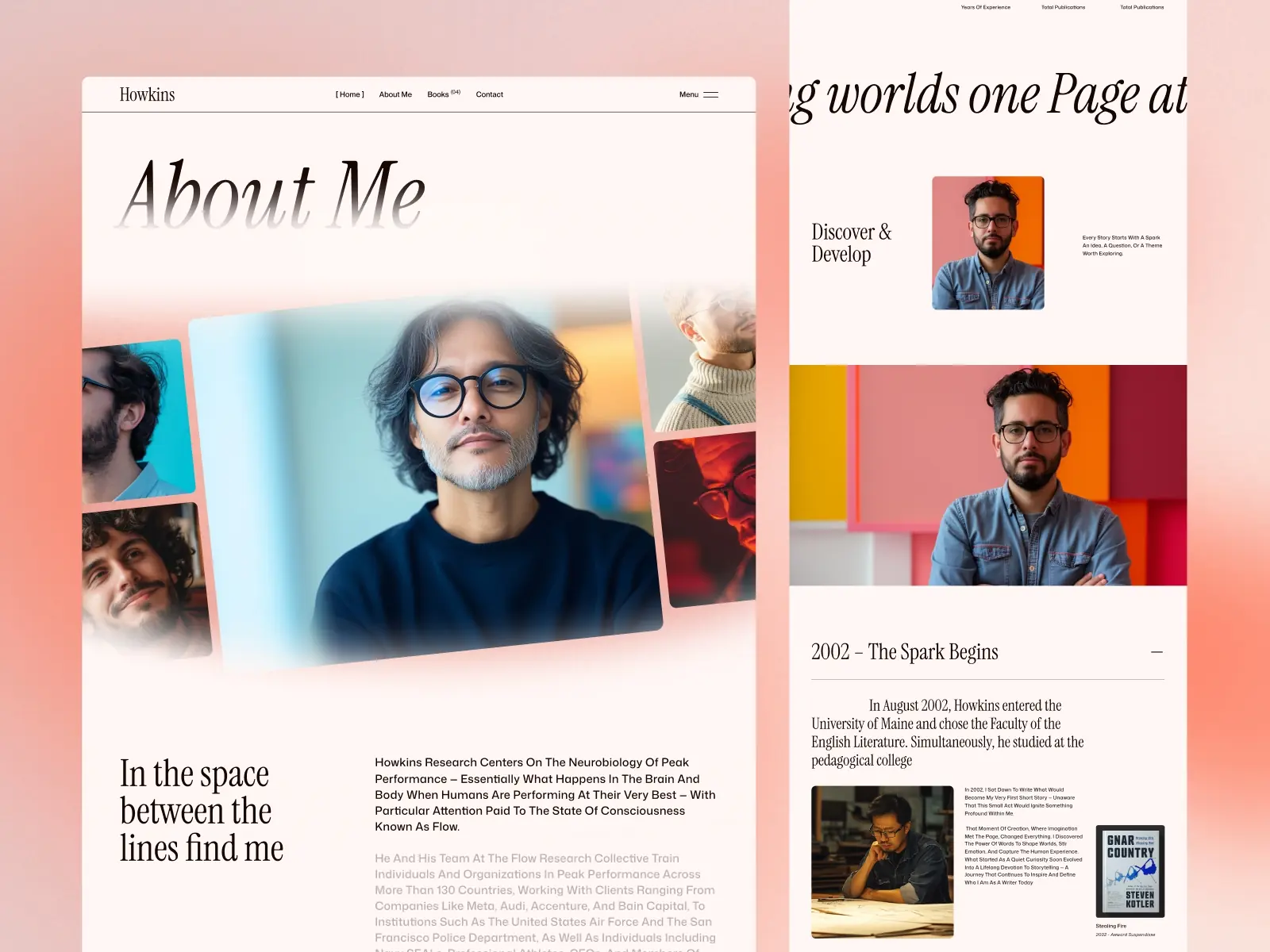 Howkins — Book Author Template