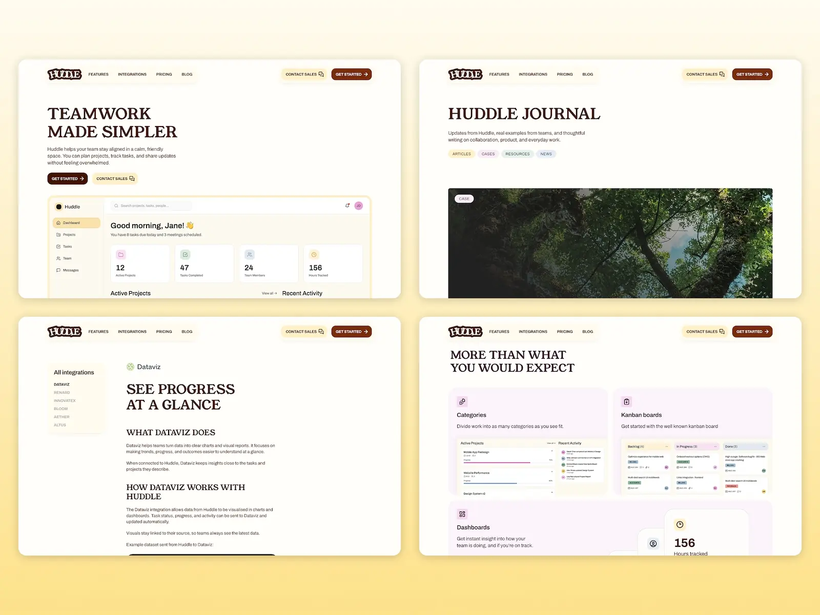 Huddle — A Personal SaaS Template