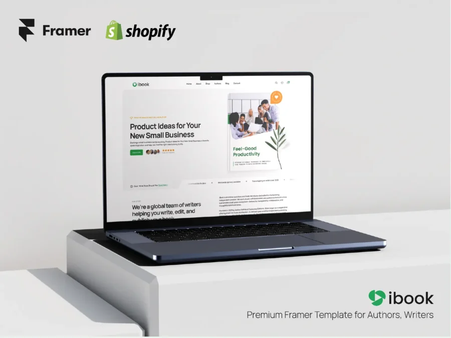 iBook — nxson Framer Template