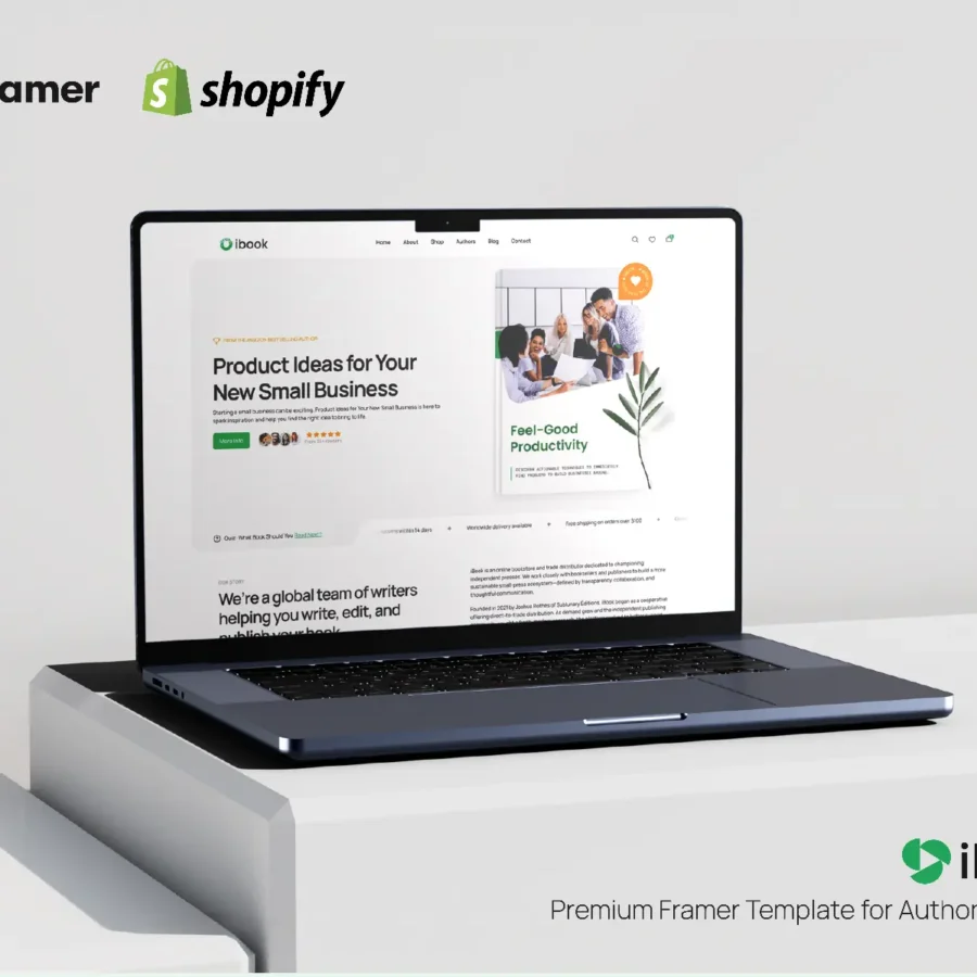 iBook — nxson Framer Template