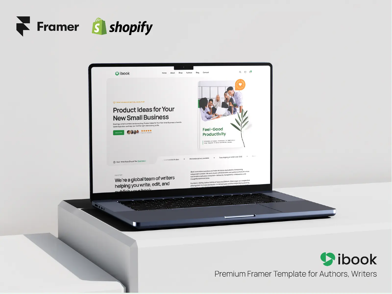 iBook — nxson Framer Template