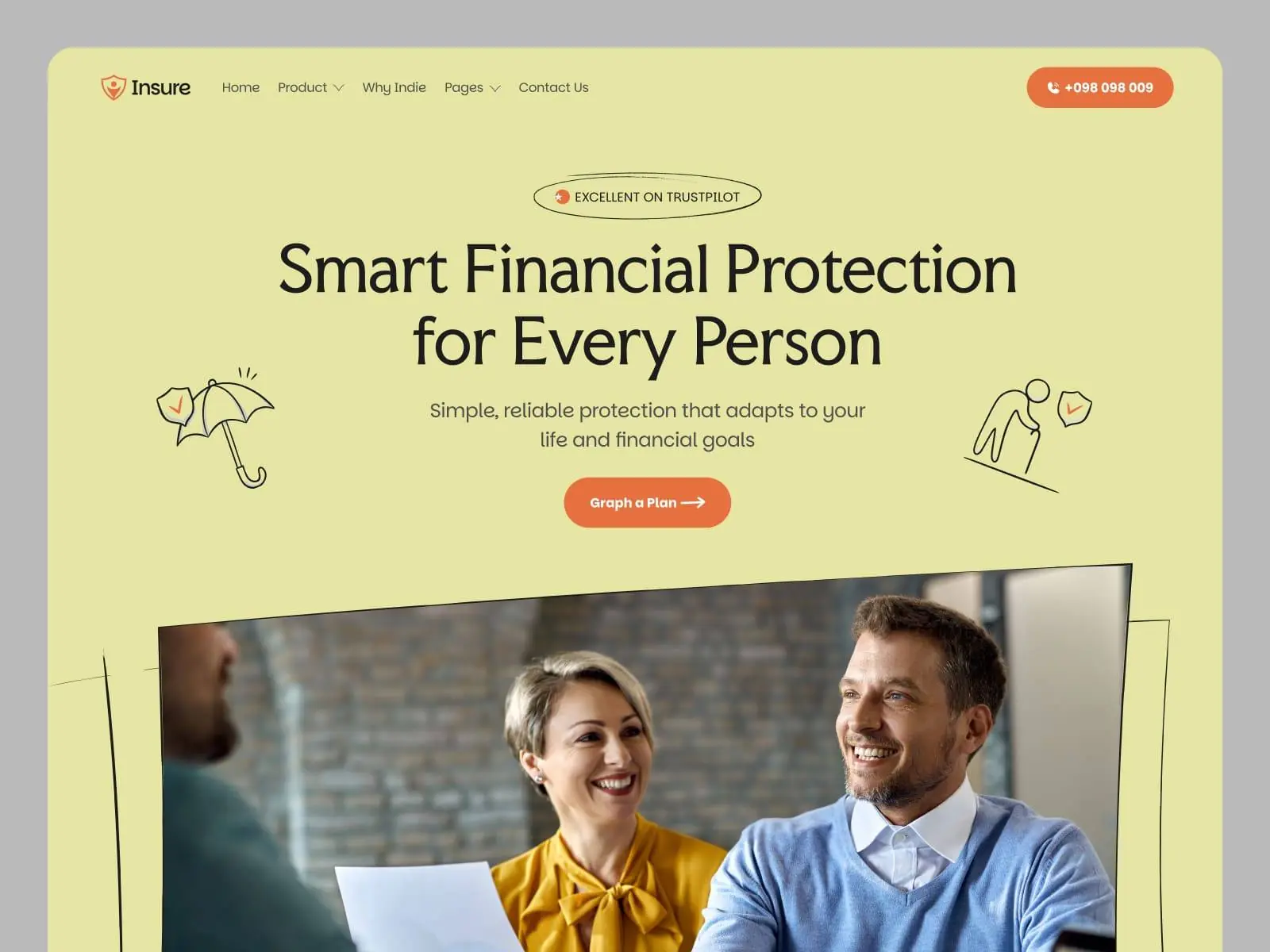Innsure — Finance & Insurance Template