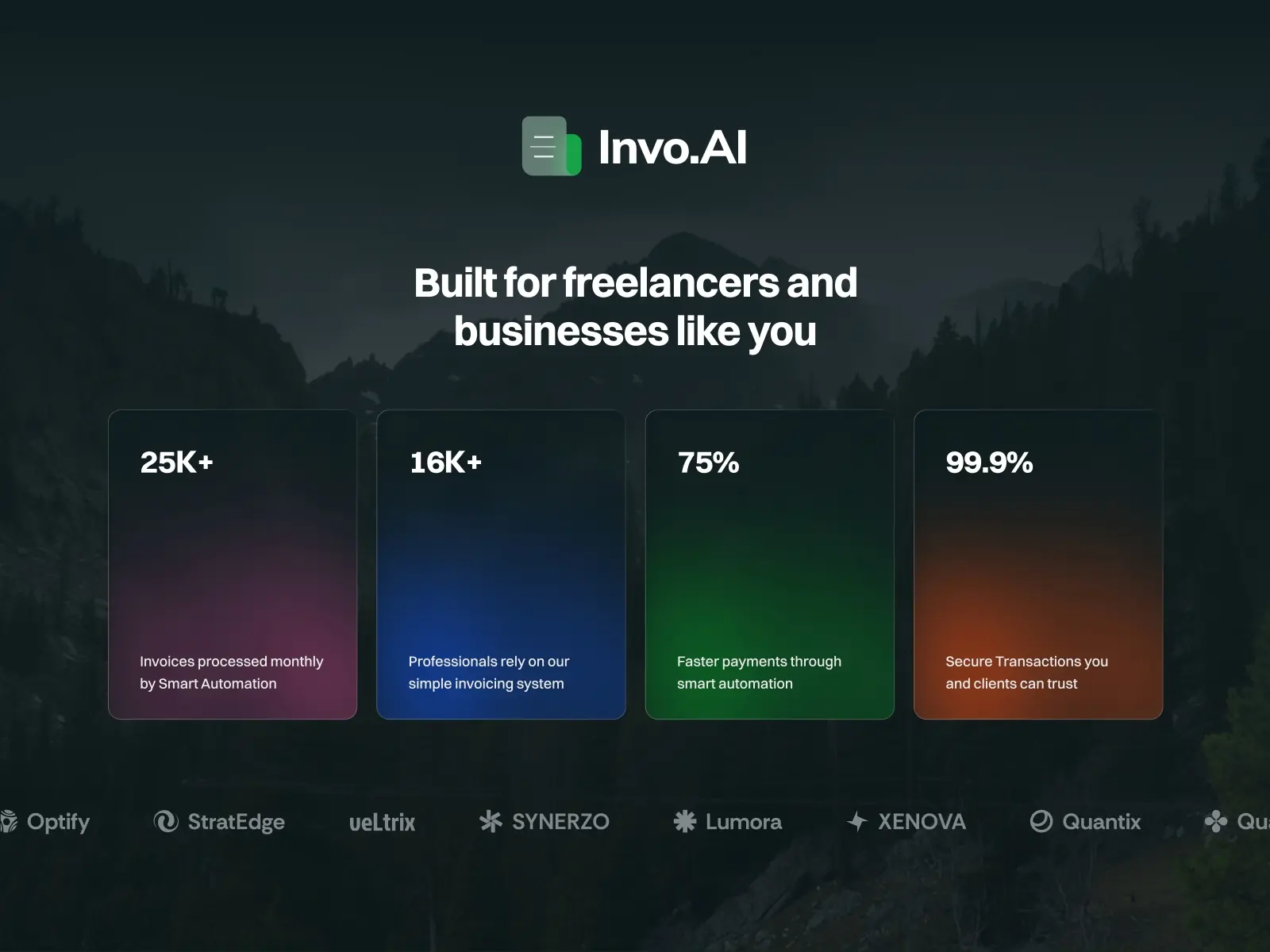 Invo — AI Invoice Generator Template