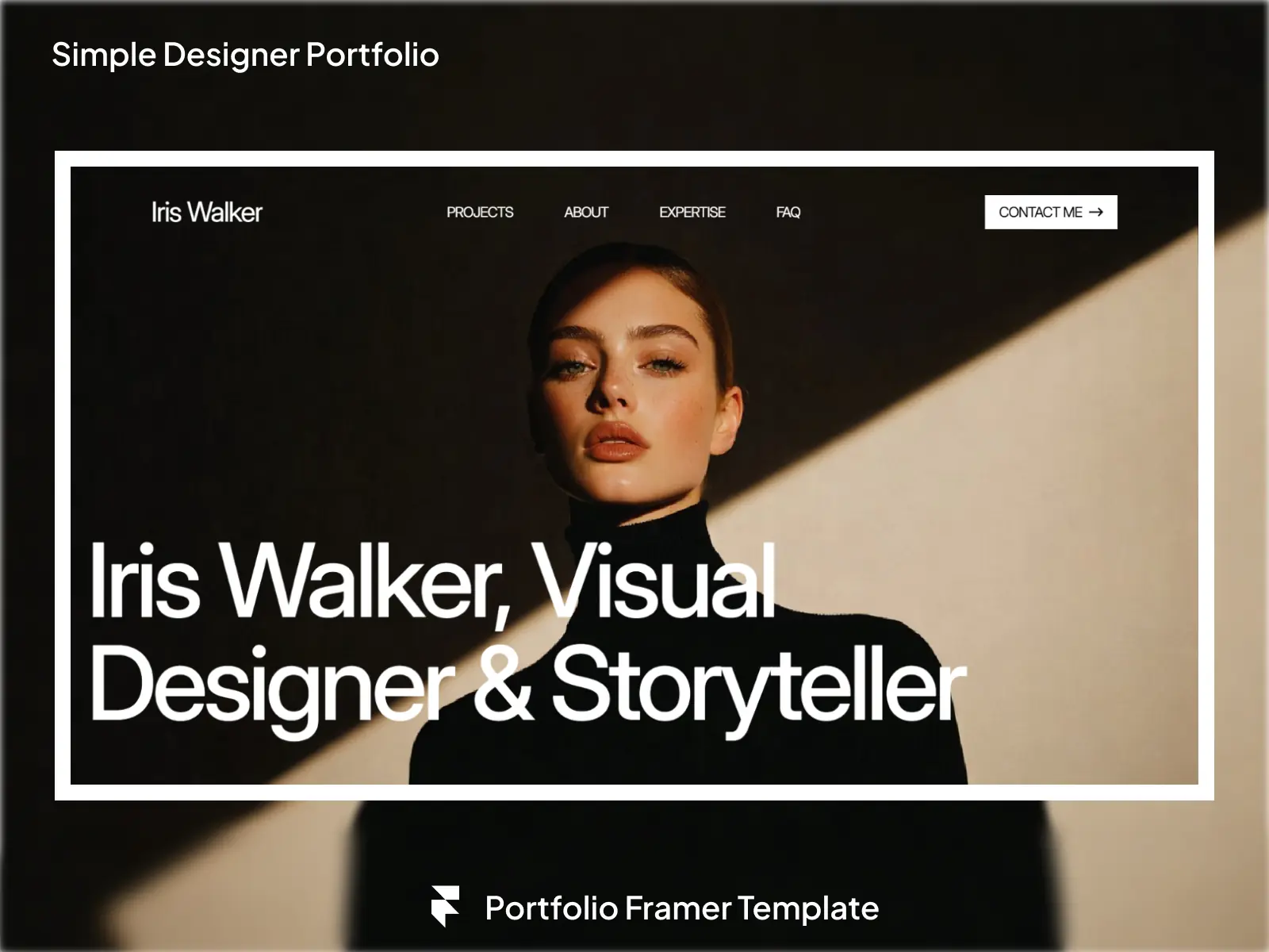Portfolioz — Personal Portfolio Resume Portfoli — Umar Mirza Framer Template