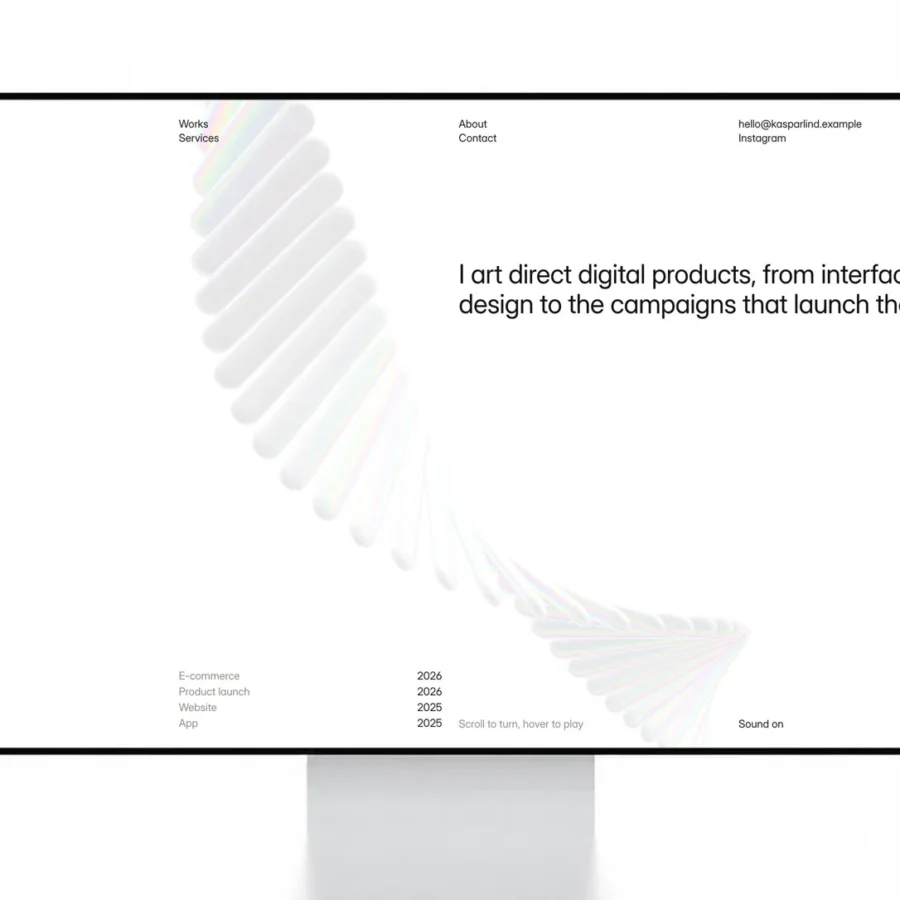 Kaspar — Jamshid Toshpo'latov (Jamik) Framer Template