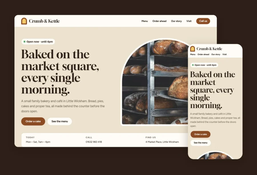 Kettle — Yehor Vermiyenko Framer Template