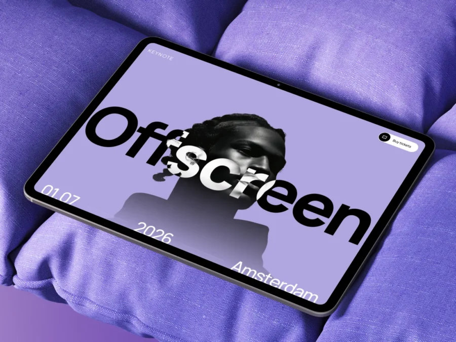 Keynote — Event & Conference Template — Marc Kuiper Framer Template