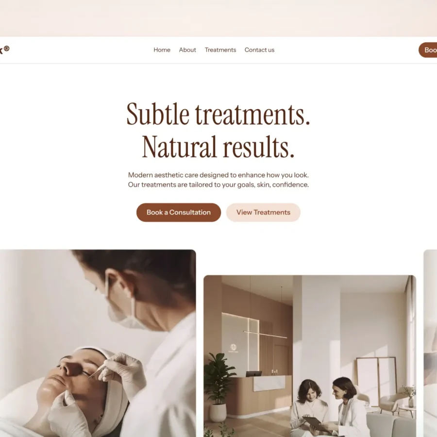 Klinik — Aesthetic Clinic Template — Magnus Myhre Framer Template