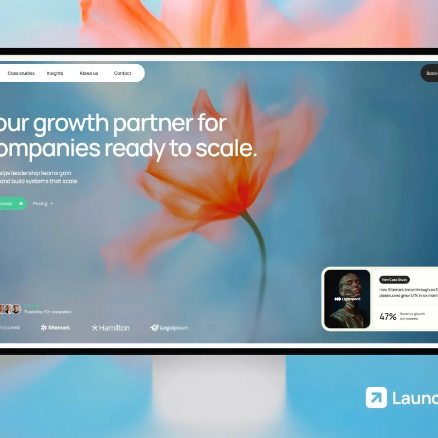 Kora — Consulting and Agency Template — Joseph Alexander Framer Template