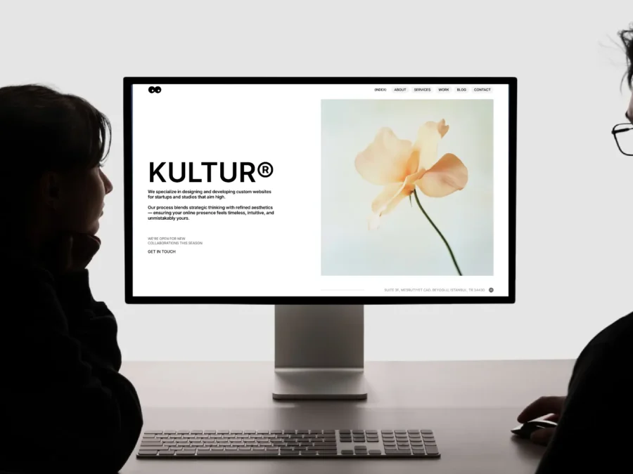 KULTUR — Editorial Agency Template — Ali Çorak Framer Template