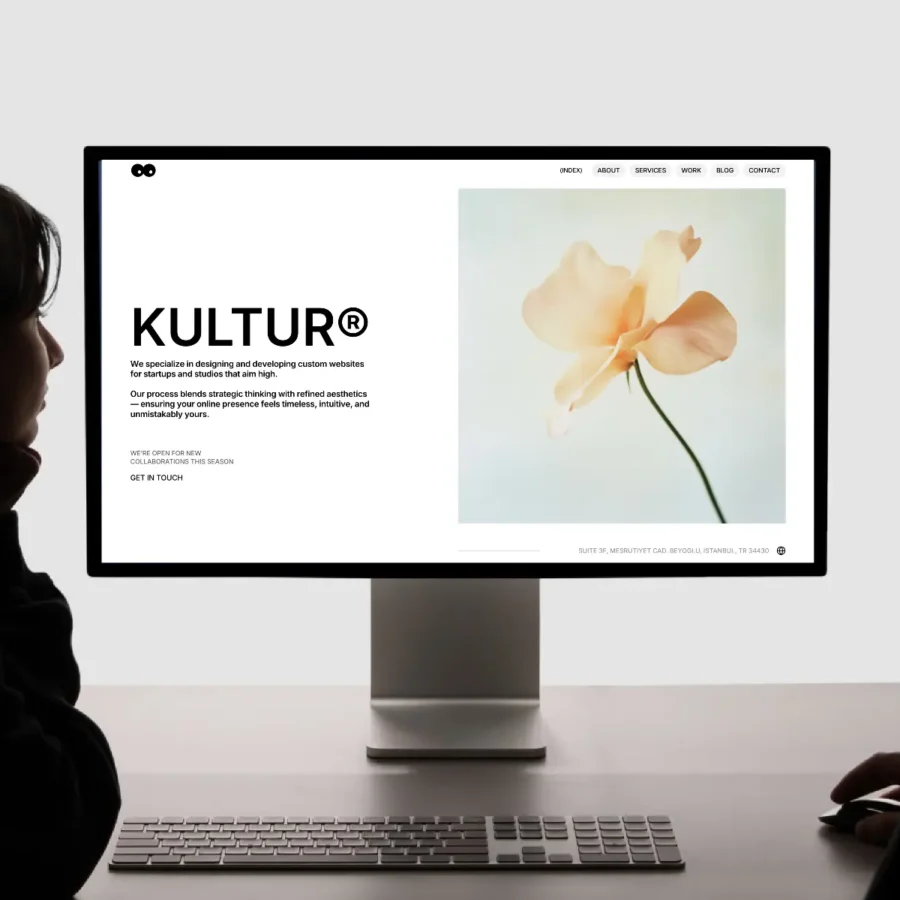 KULTUR — Editorial Agency Template — Ali Çorak Framer Template