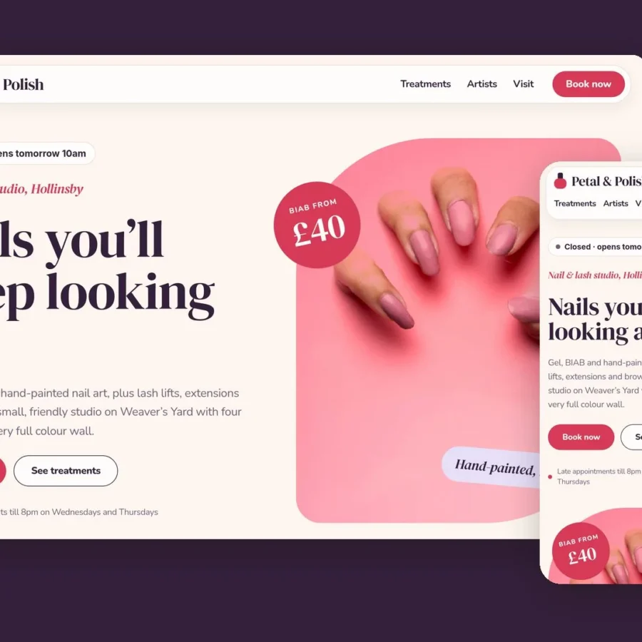 Lacquer Studio — Yehor Vermiyenko Framer Template