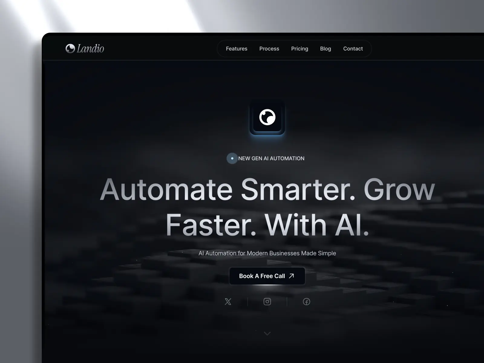 Landio — AI Agency & Landing Page Template — Framebase Framer Template