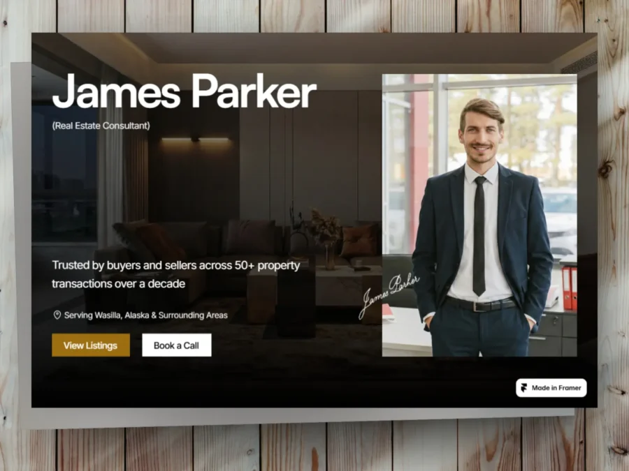 Listings — Website for Real Estate Agents — Redwan Rahat Framer Template