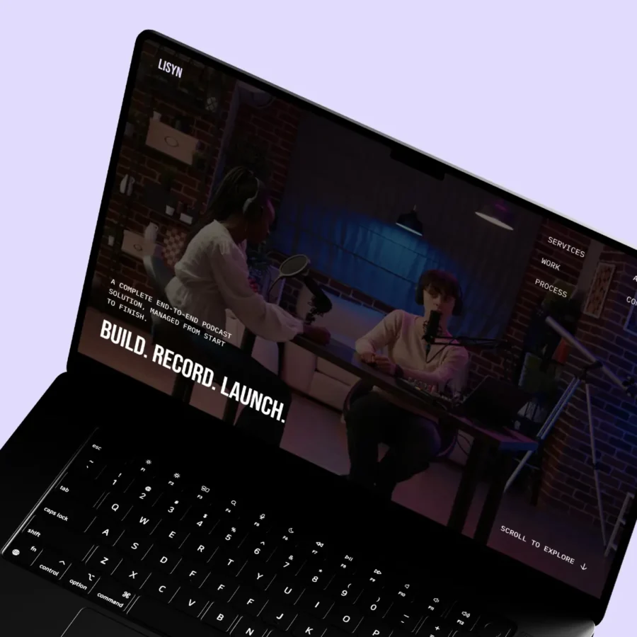 LISYN — Podcast Studio Website Template — DiverseKit Framer Template