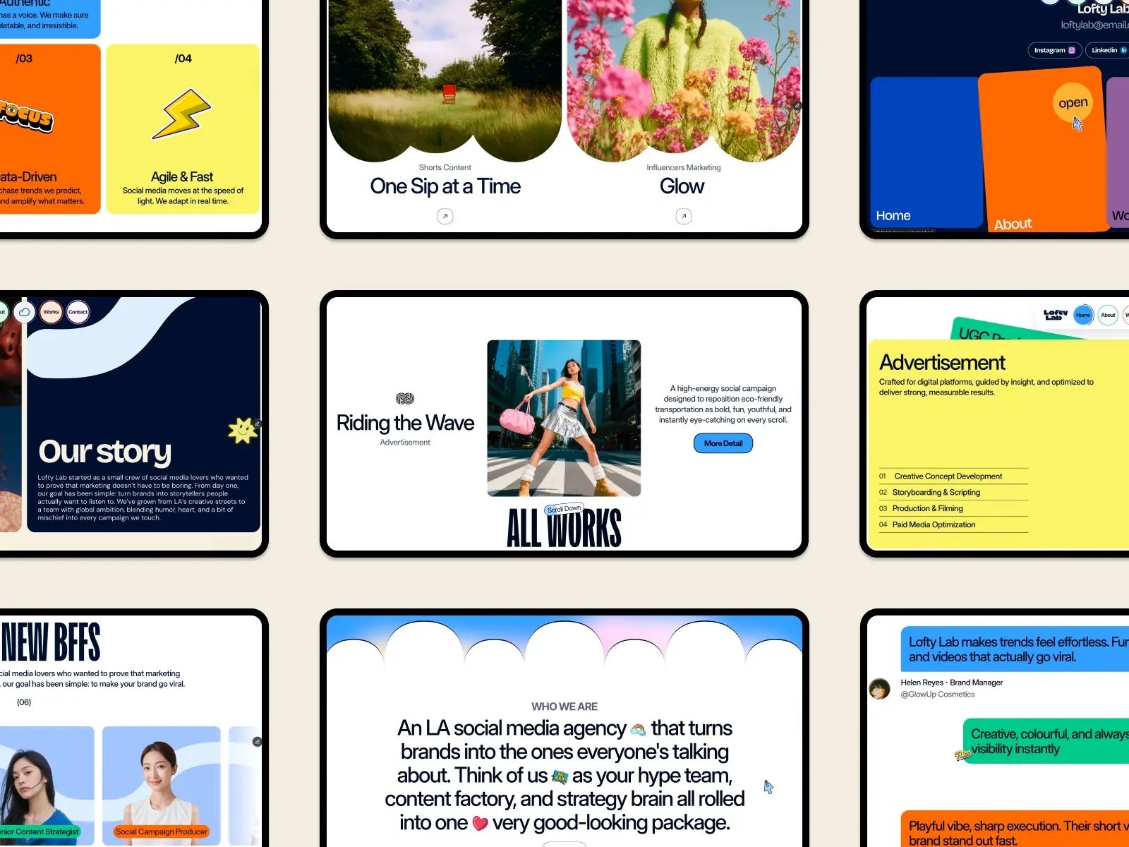 Lofty — Premium Agency Template