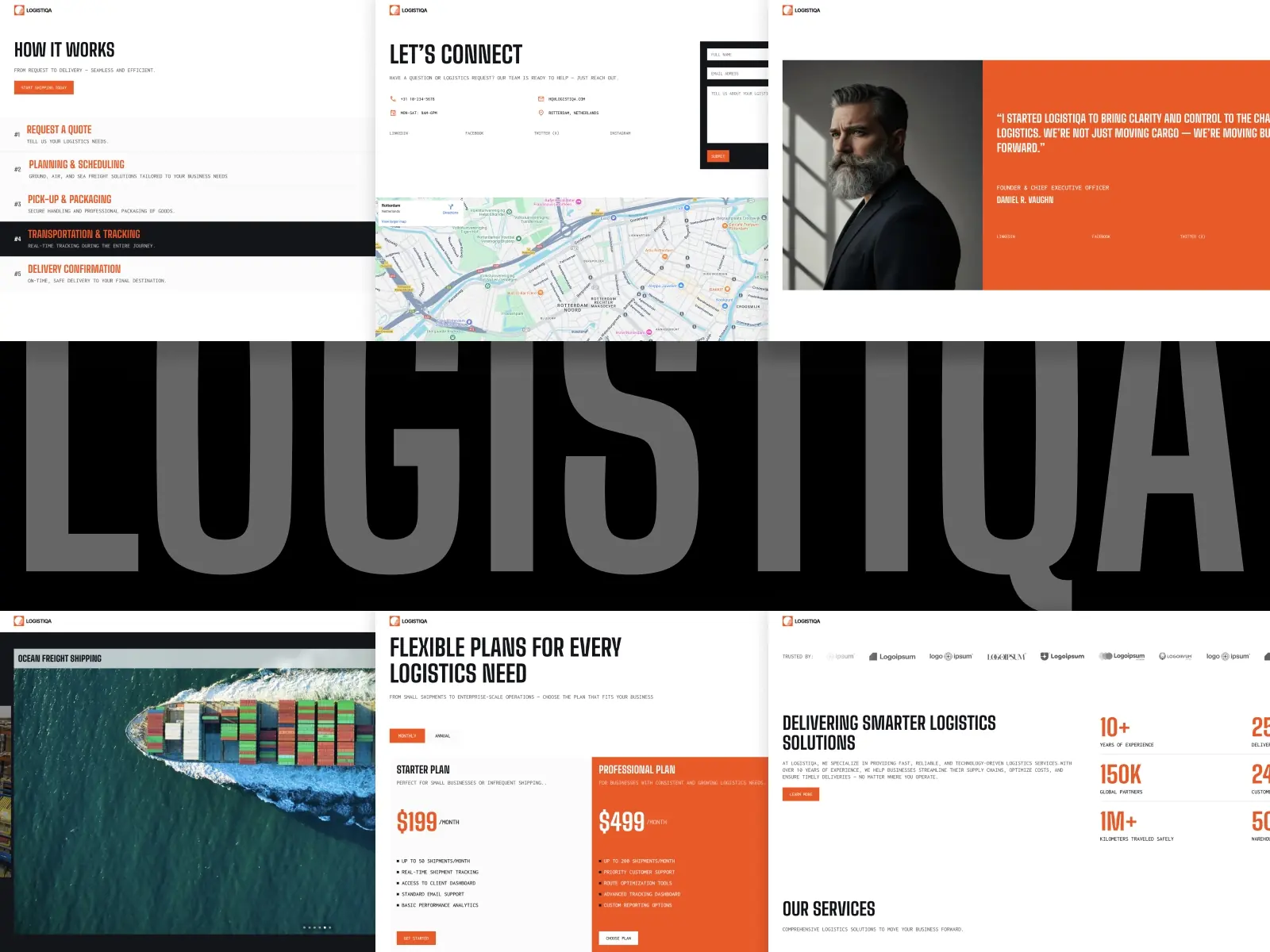 LOGISTIQA — for Logistics Freight Services