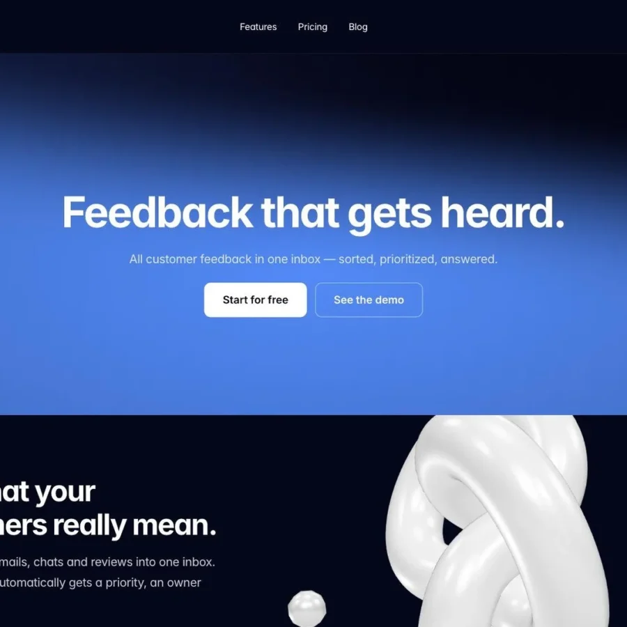 Loopline — SaaS Landing Page with WebGL Hero — Lucidshade Framer Template
