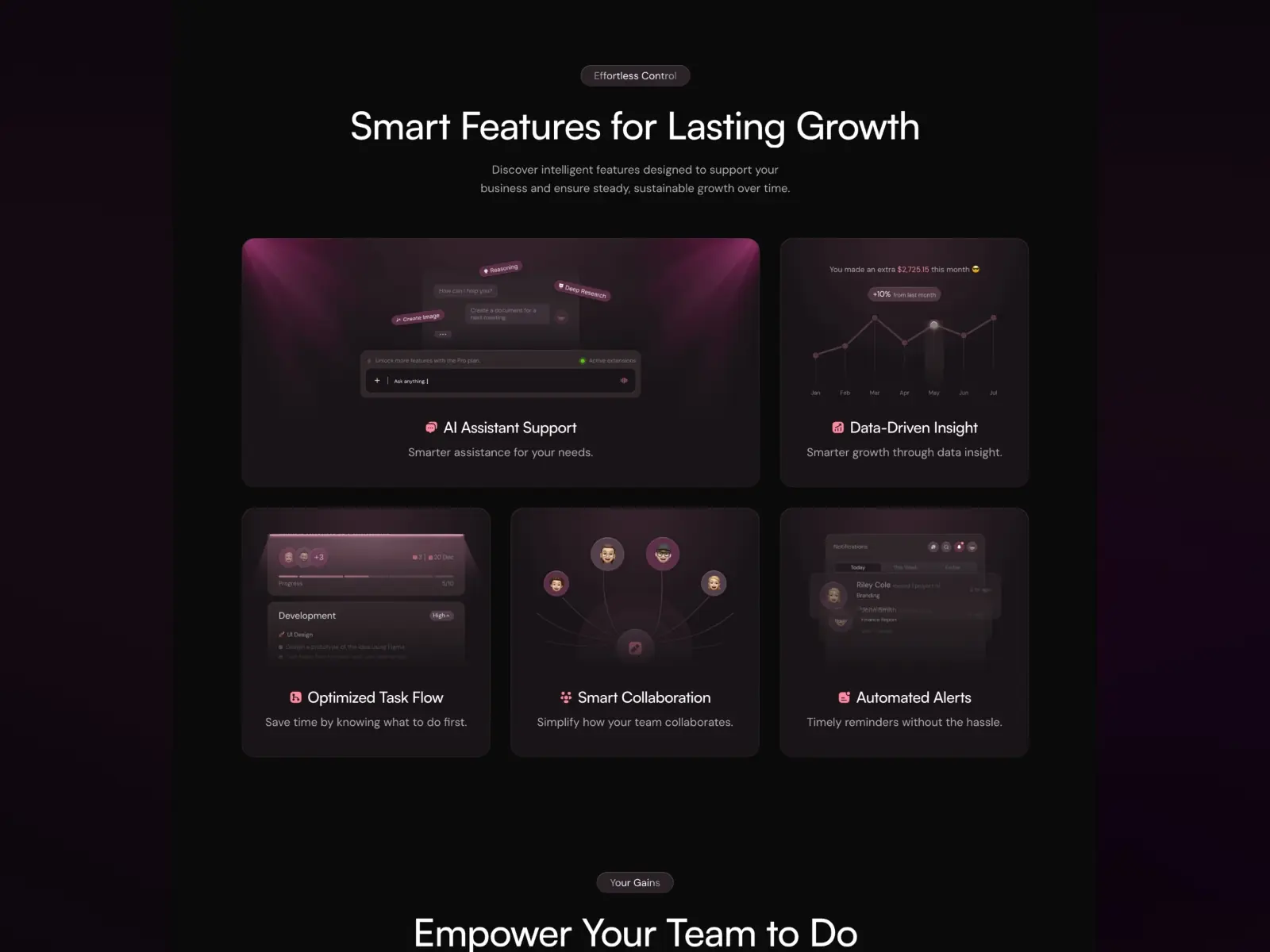 Lumetrix — Free SaaS & Agency Landing Page