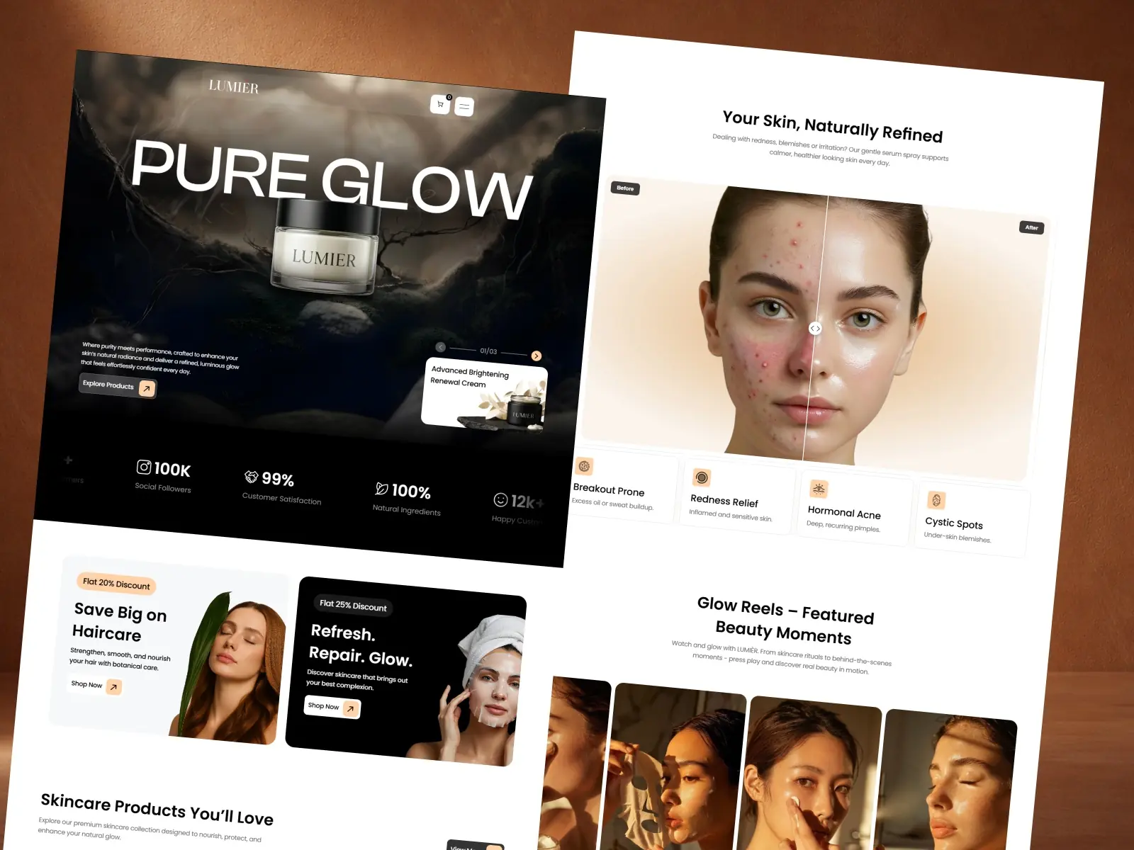 Lumier — Modern Ecommerce Template