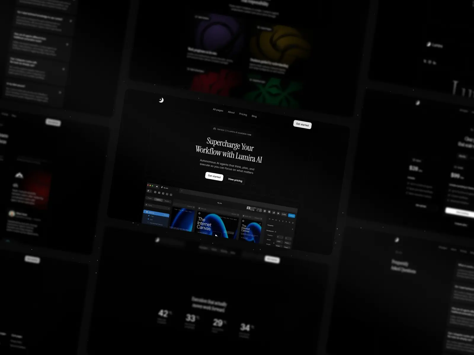 Lumira — A Premium Template for AI Startups