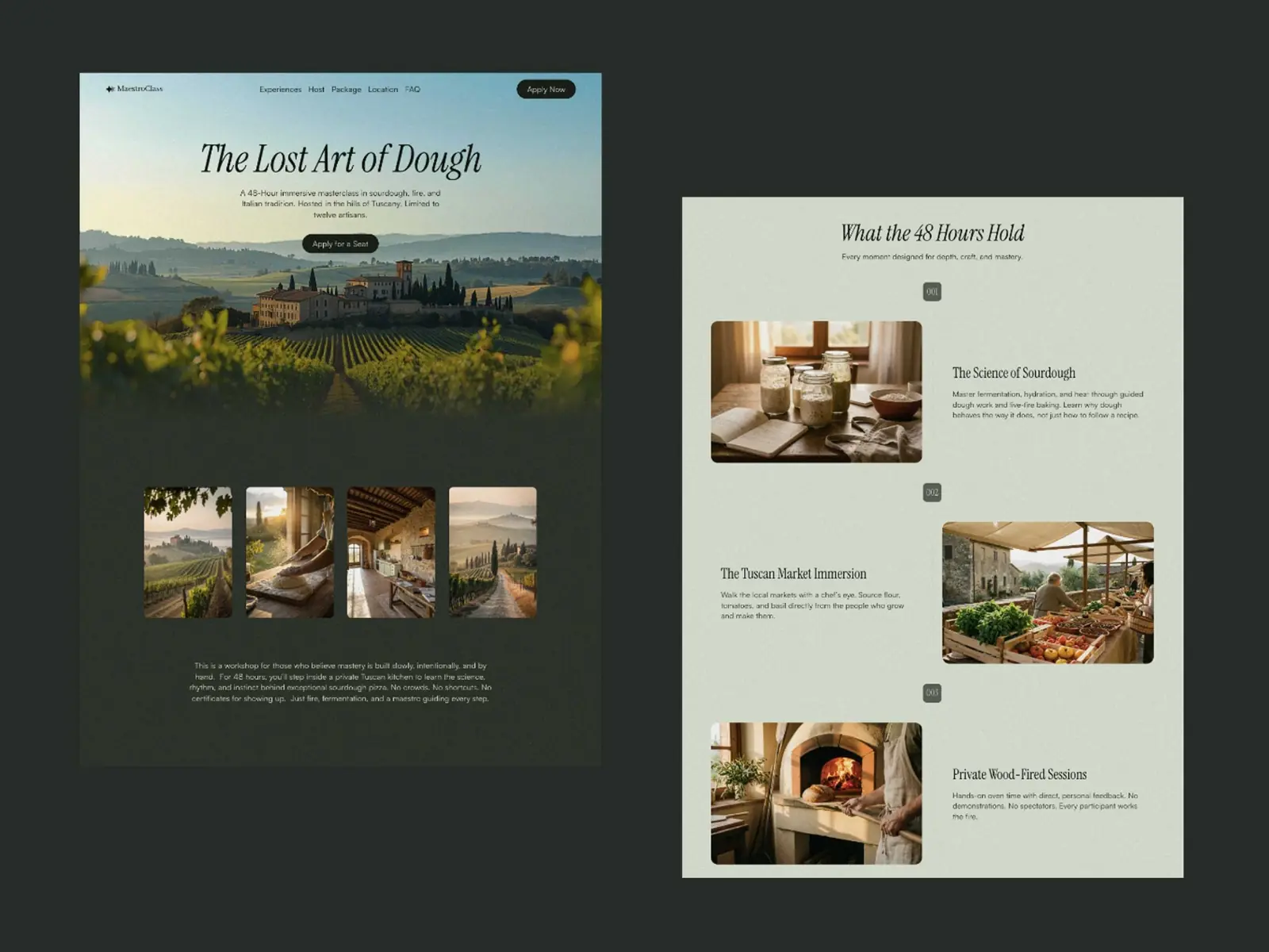 MaestroClass — High Ticket Experience Sales Page