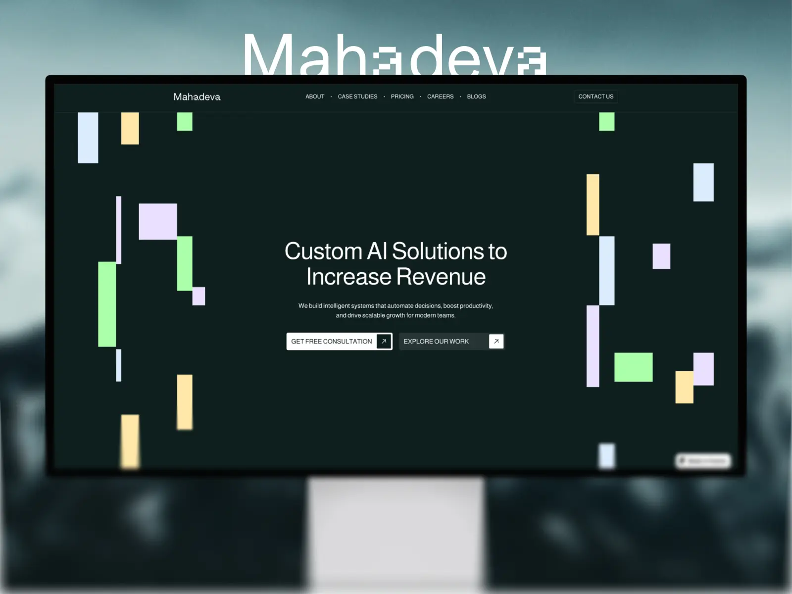 Mahadeva — AI Agency Website — Breeje Anadkat Framer Template