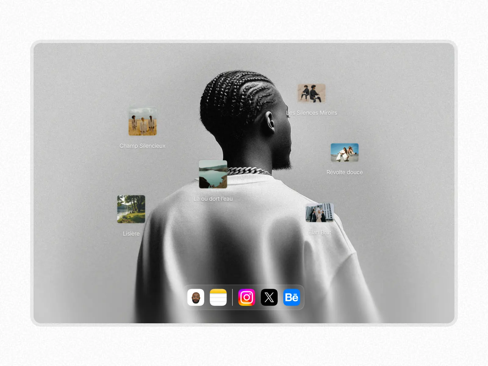 MakOS — Creative Portfolio Template — Immerse Studio Framer Template