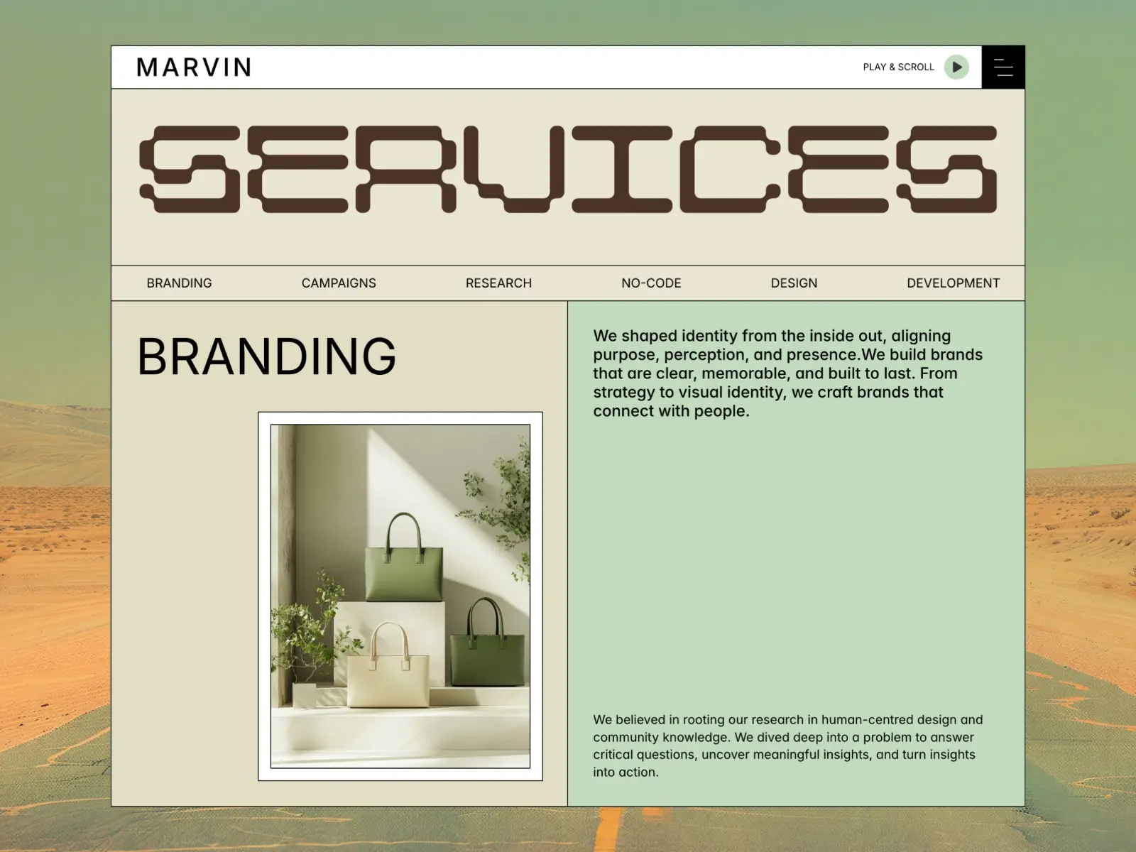 Marvin — Retro-Inspired Framer Template