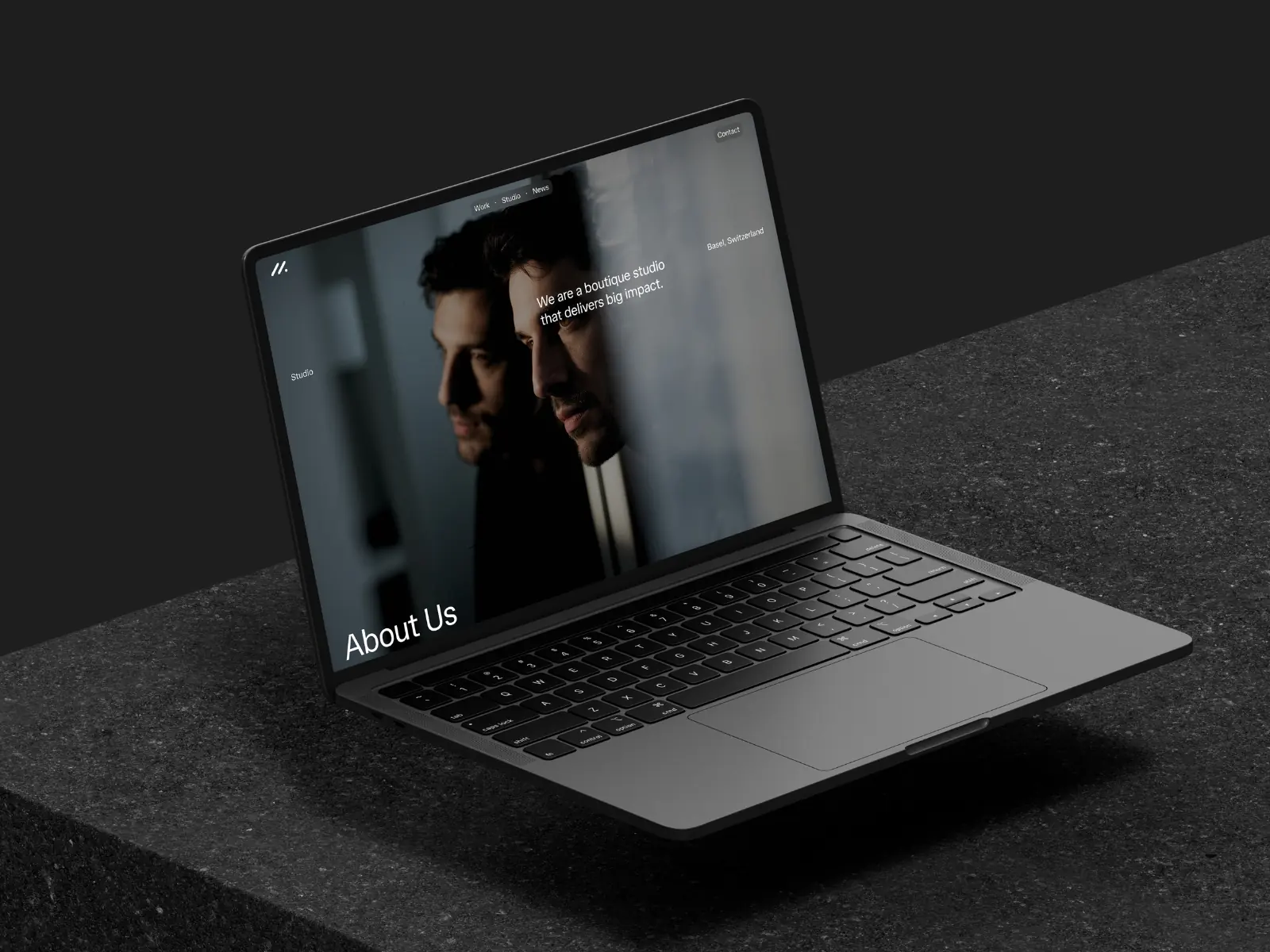 Mast — Minimalist Studio Template