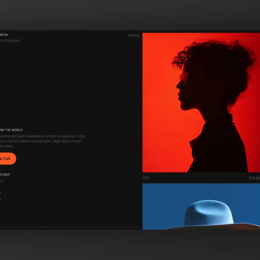 Matte — Portfolio template for Agencies — Shaigexp Framer Template