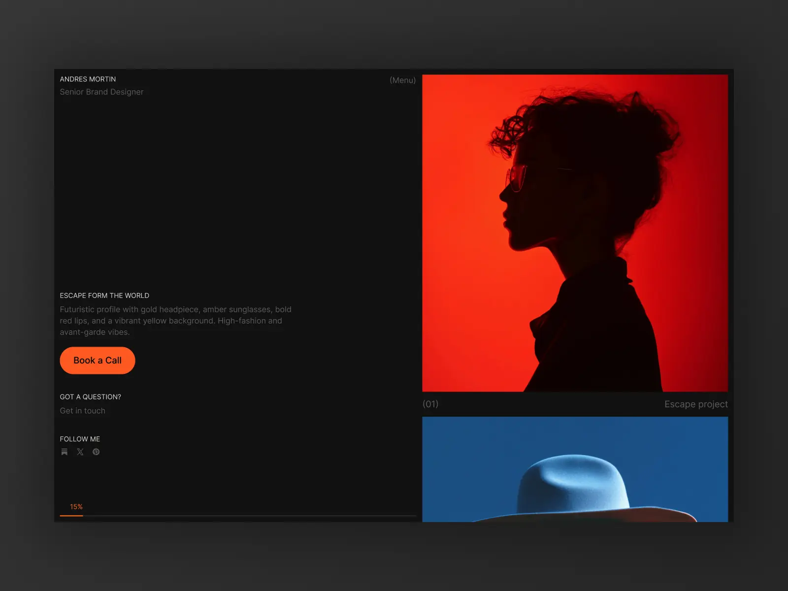 Matte — Portfolio template for Agencies — Shaigexp Framer Template