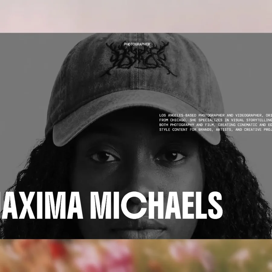Maxima — Premium Personal Portfolio — Joshua Okosun Framer Template