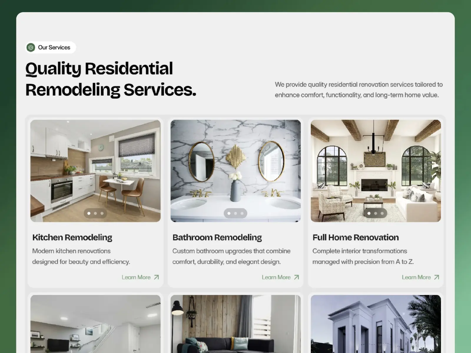 Modivana — Renovation & Construction Template