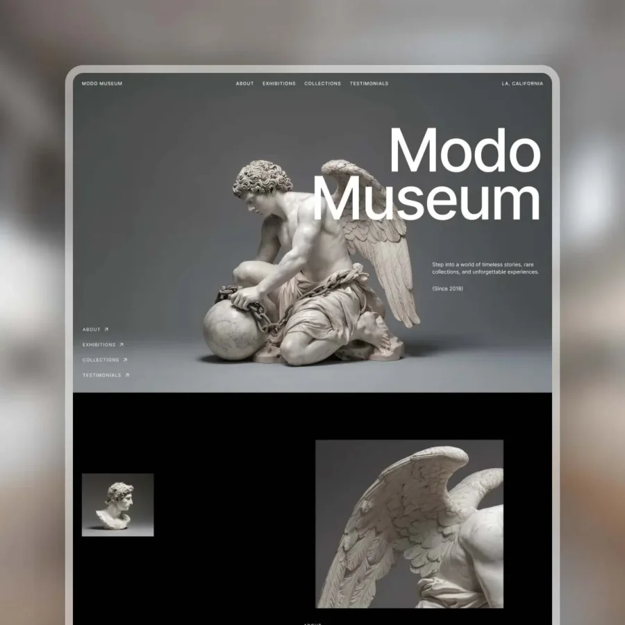 Modos — Visual Template — Temlis Framer Template
