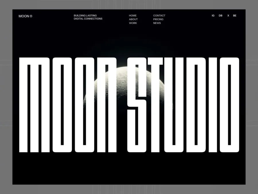 Moon X — Best Agency Template — Flowmance Framer Template