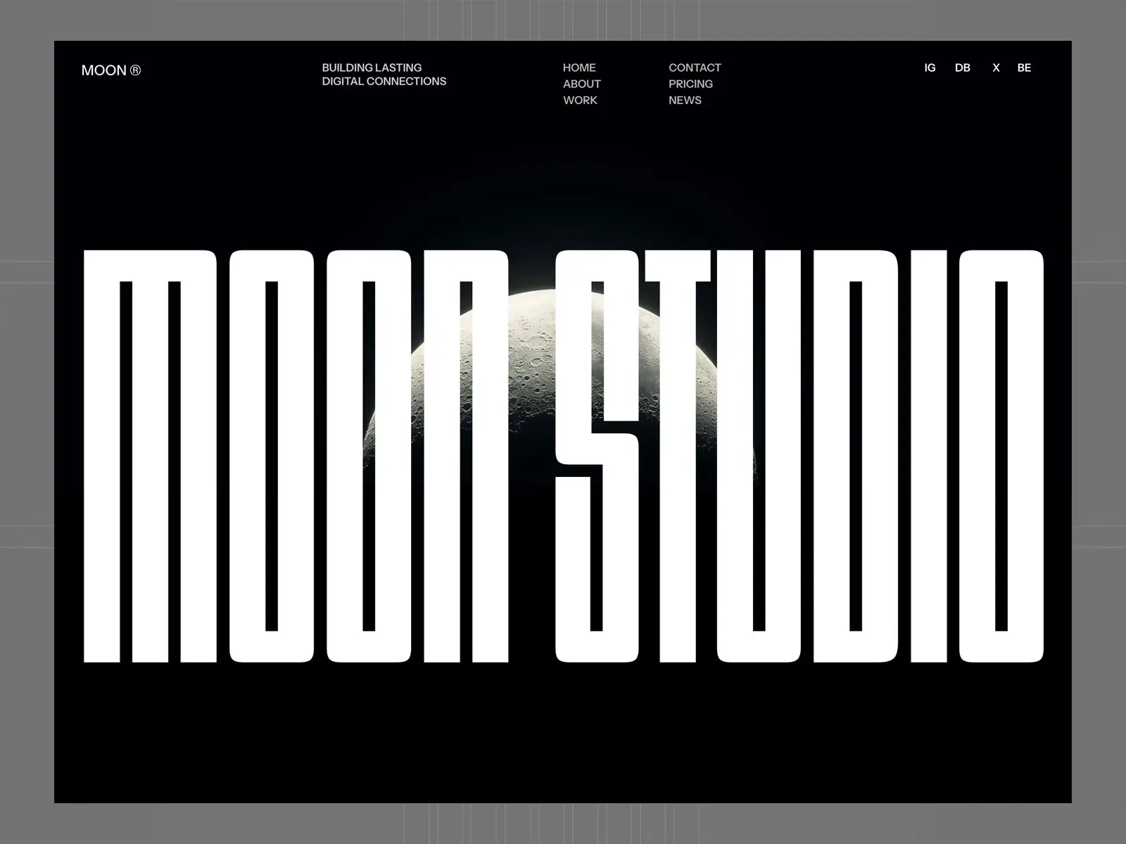 Moon X — Best Agency Template — Flowmance Framer Template