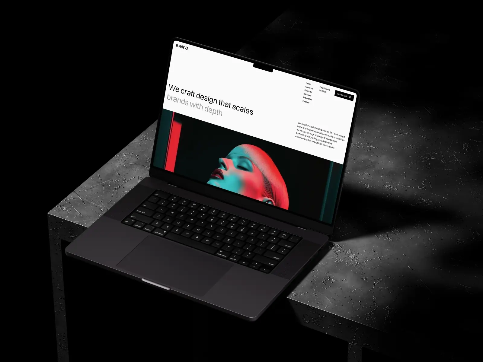 Mora — Complete Agency Portfolio Template — Samuel G. Sumo Framer Template