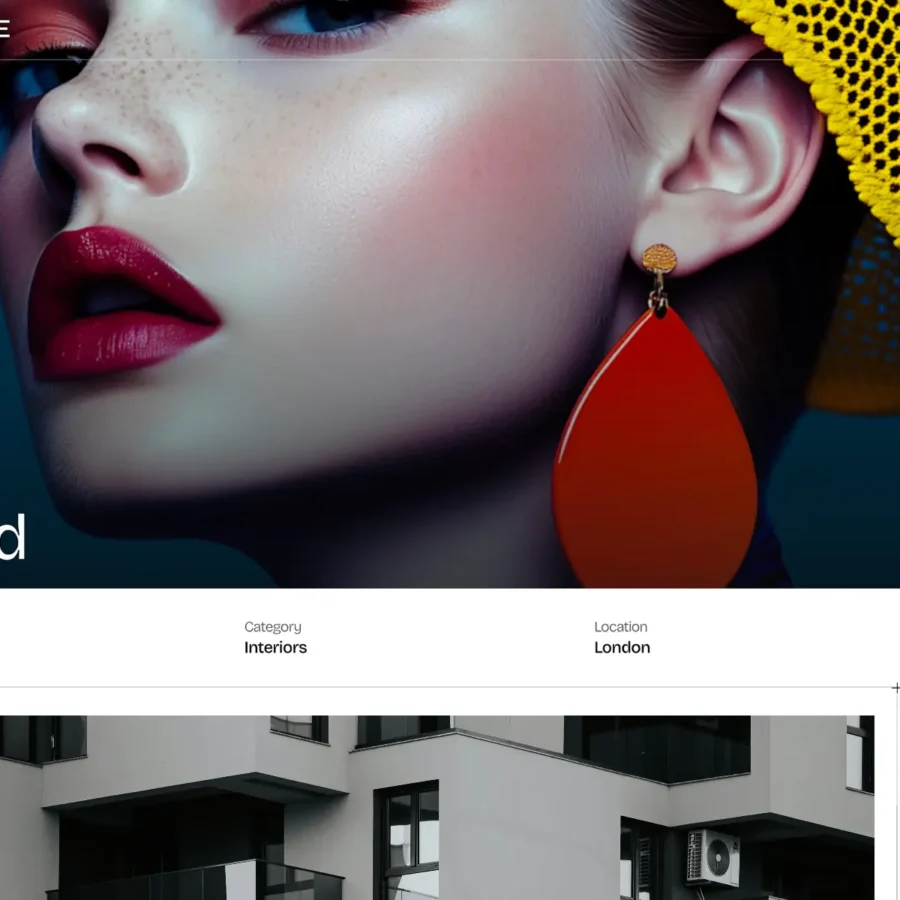 Motive — Creative Agency/Portfolio Template — Kingsley Ken Framer Template