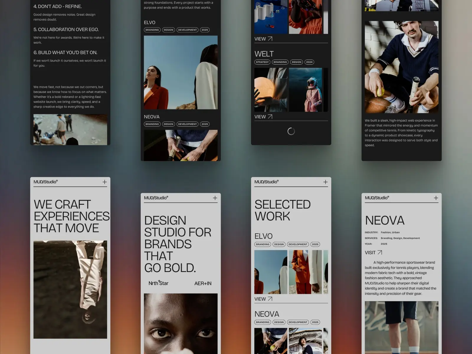 MUD/Studio — Premium Agency Template