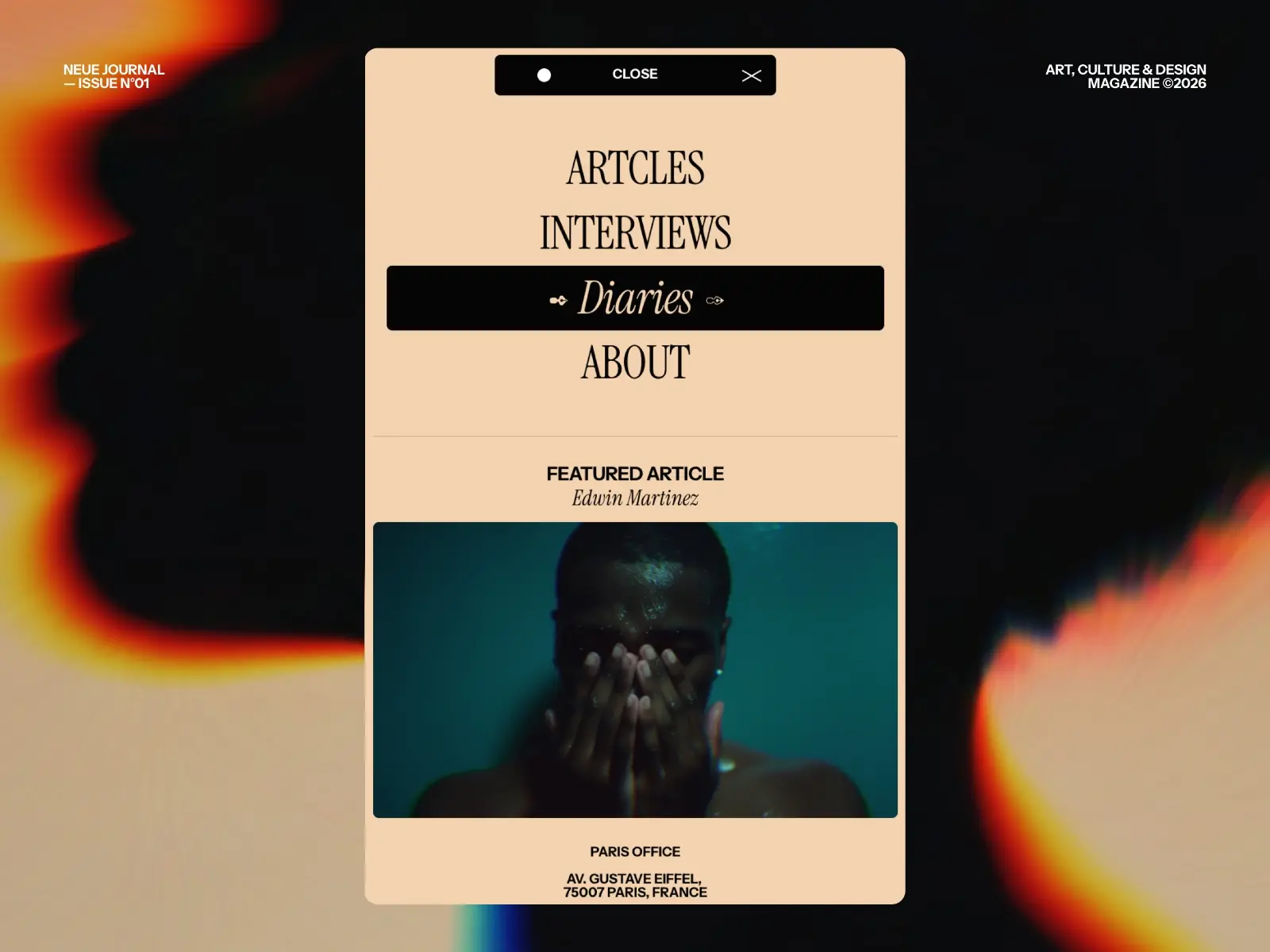 Neue Journal — Editorial Template