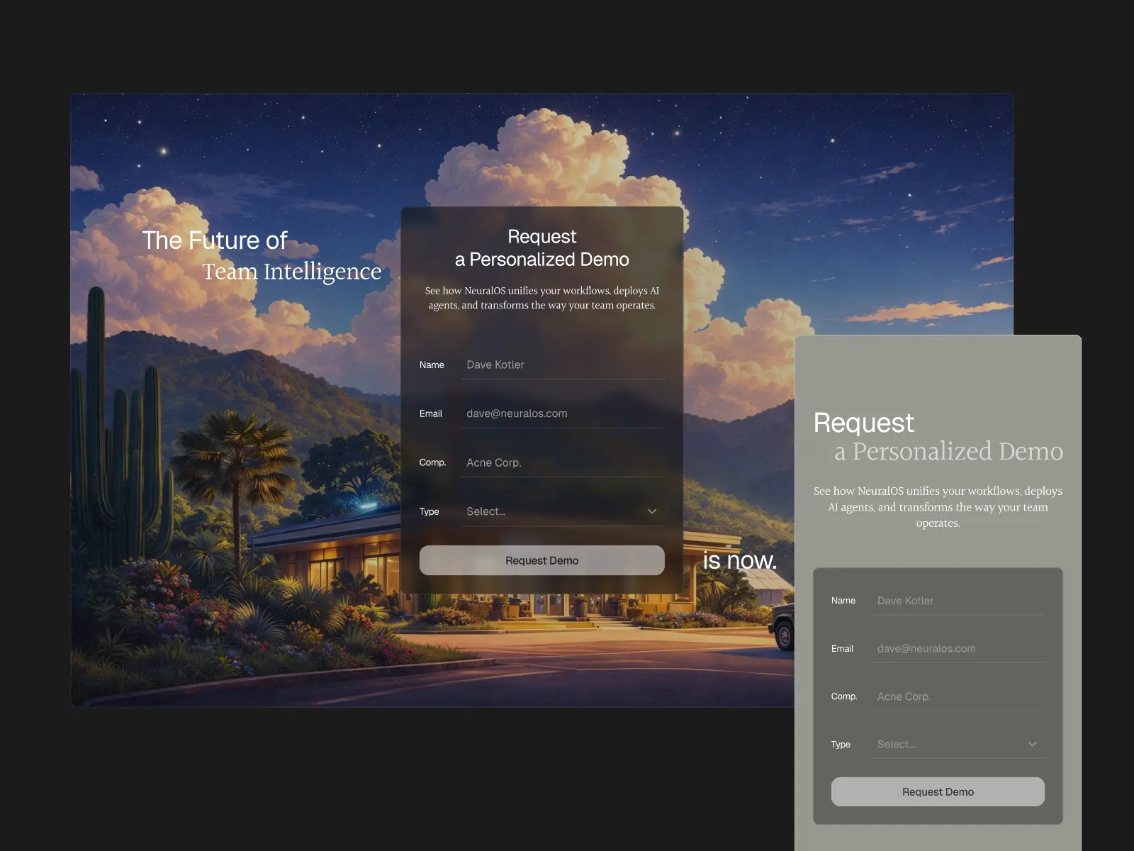 NeuralOS — SaaS Framer template