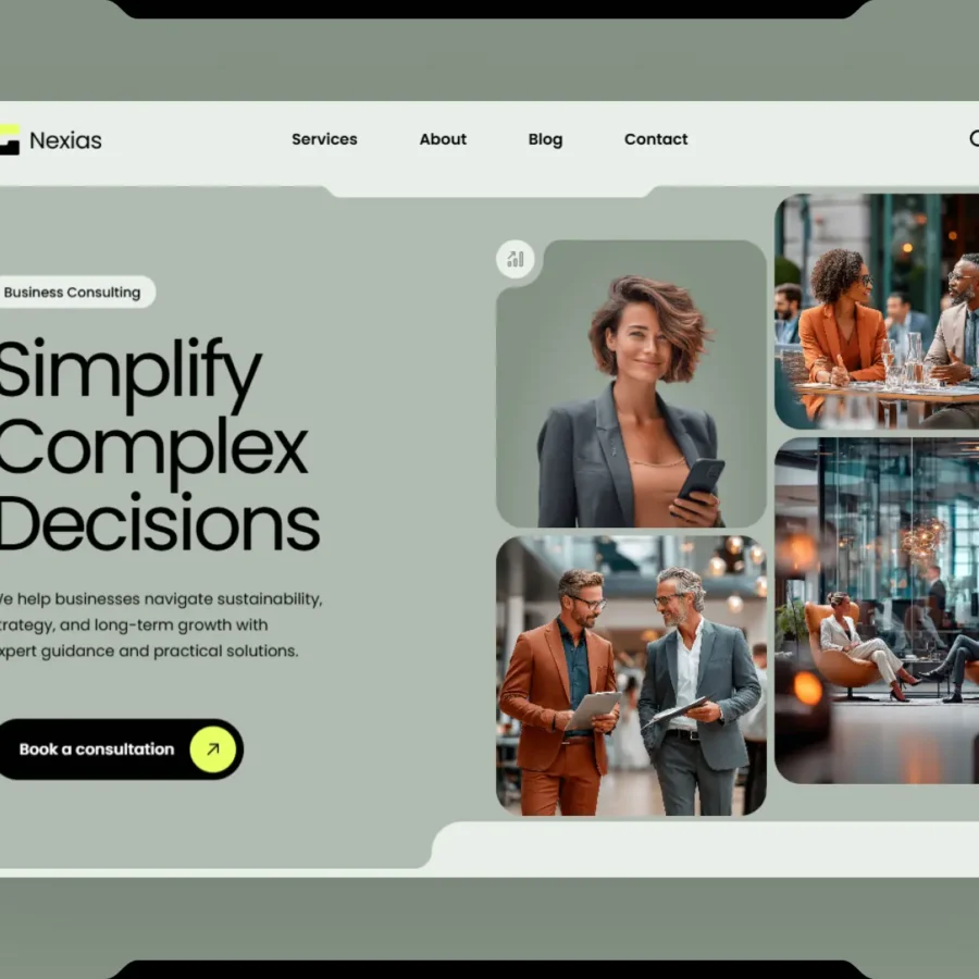 Nexias — Template for service business — Nikita Shabunko Framer Template